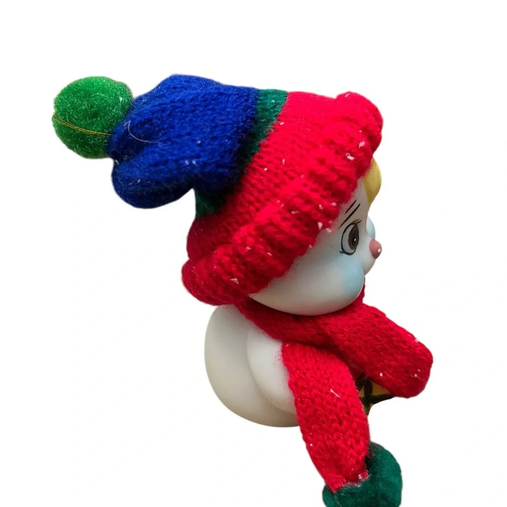 Vintage‎ Snowman Christmas Bell